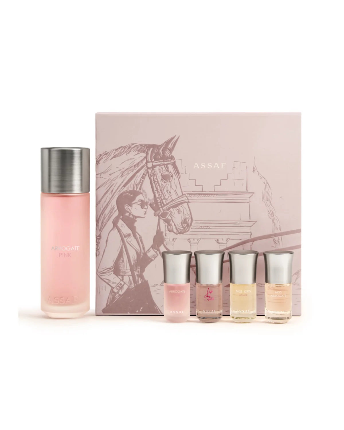 ASSAF ARROGATE PINK SET